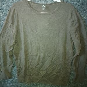 Worthington Men's Tan Crewneck Sweater
